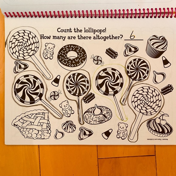 Lot if 3 Lisa Frank coloring books and poster book - Picture 8 of 9